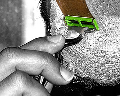 Shaving by Chris Maverick