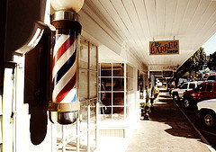 Small Town Barber Shop by hall.chris25