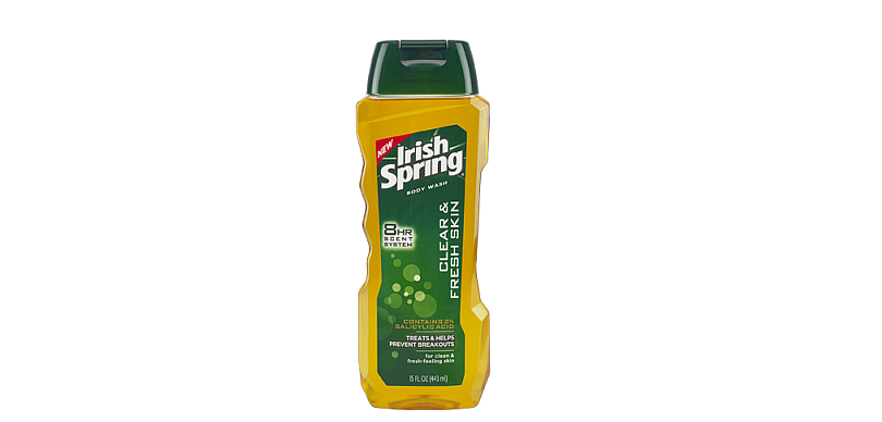 Irish Spring Clear Fresh Skin Body Wash The Men